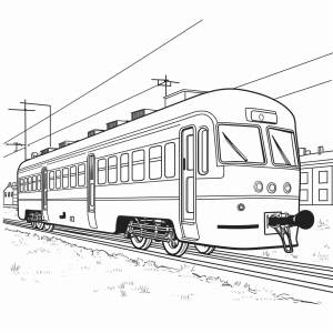 Dampflok Eisenbahn - Dampflok Eisenbahn Ausmalabenteuer