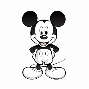 Mickey Mouse - Mickey Maus Zum Ausmalen