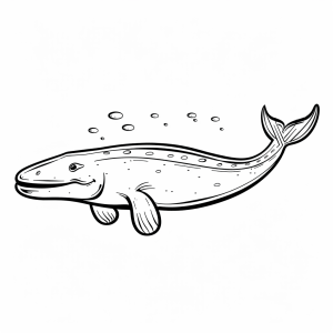 Mosasaurus - Mosasaurus Vorzeitliches Meereswesen