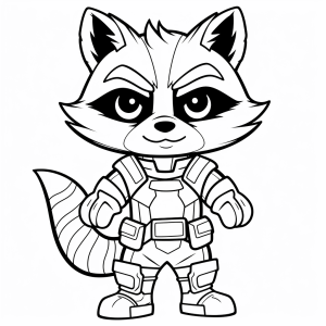 Rocket Raccoon - Weltraum-Waschbär Heldenbild