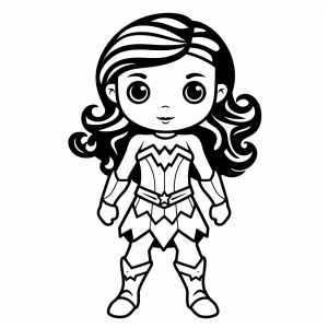 Wonder Woman - Wonder Woman Malvorlage